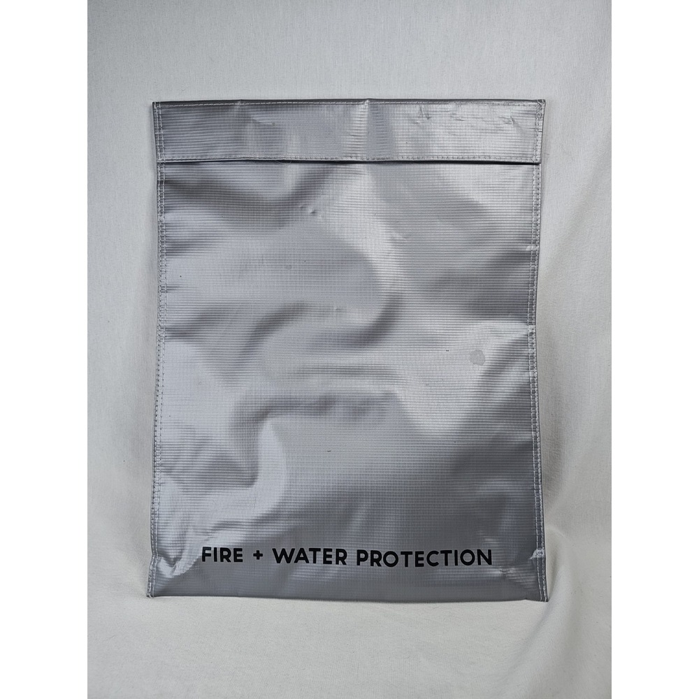 Fireproof Document‎ Bag 15 x 12 Waterproof Document Holder Money Safe Pouch Bag